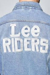 Kurtka Jeansowa Męska Lee Rider Jacket Super Stonewash L89ZRDVA 112124041